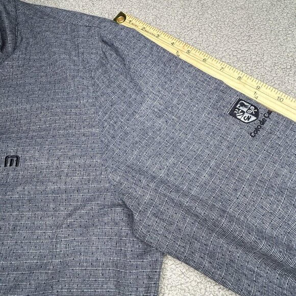 Travis Mathew Jacket Mens Extra Large Coto De Caza Blue Lightweight Golf Zip Up - Picture 12 of 16